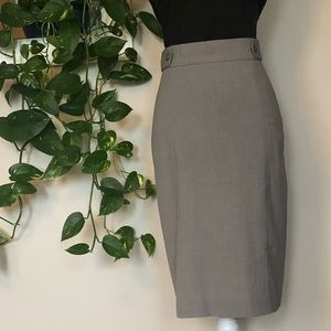 Midi Pencil Skirt